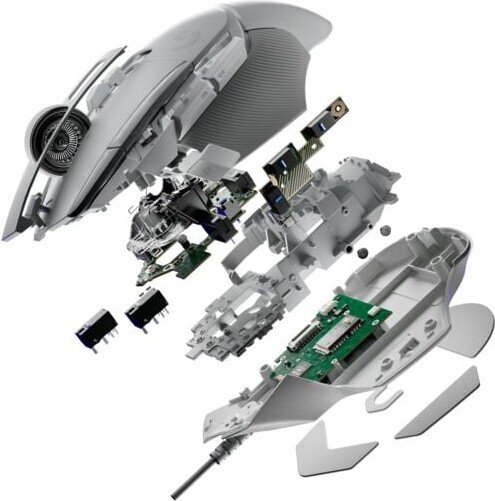 Logitech - G502 X Gaming Mus - 25600 Dpi - Hvid