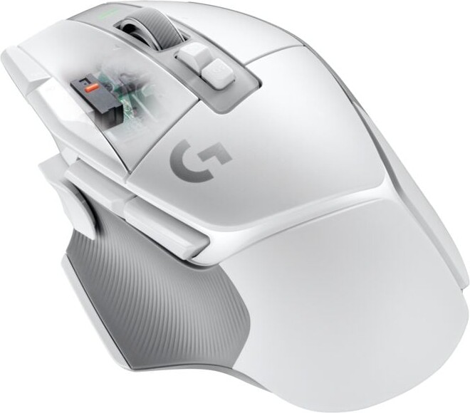 Logitech - G502 X Lightspeed Wireless Gaming Mouse - Whitecore