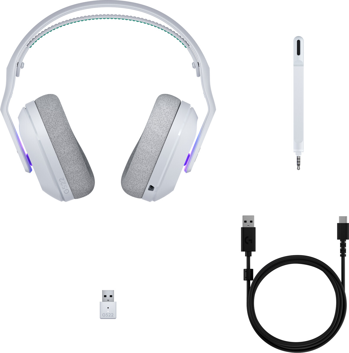 Logitech - G522 Lightspeed Trådløst Gaming Headset