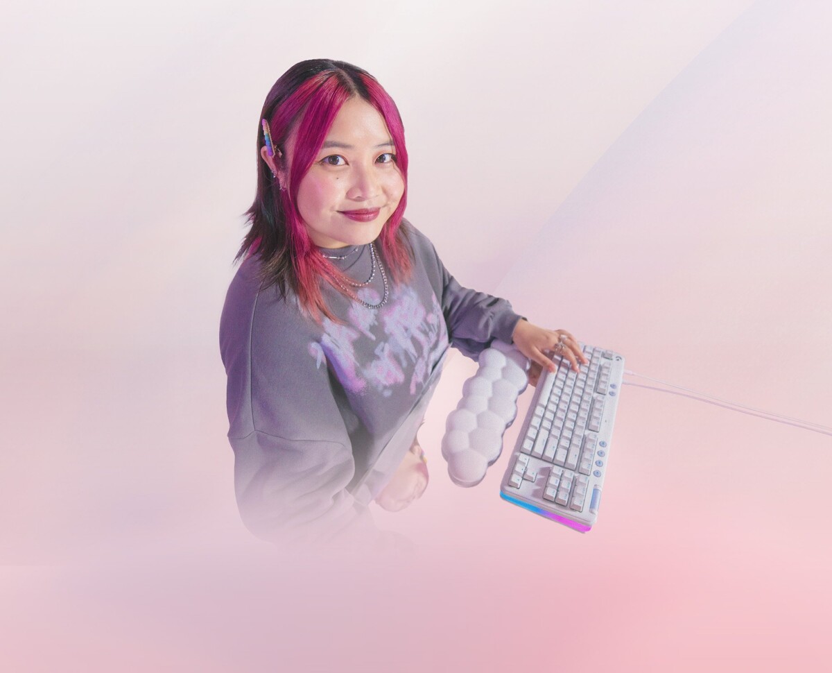 Logitech G713 - Gaming Tastatur Med Håndledsstøtte - Rgb - Hvid