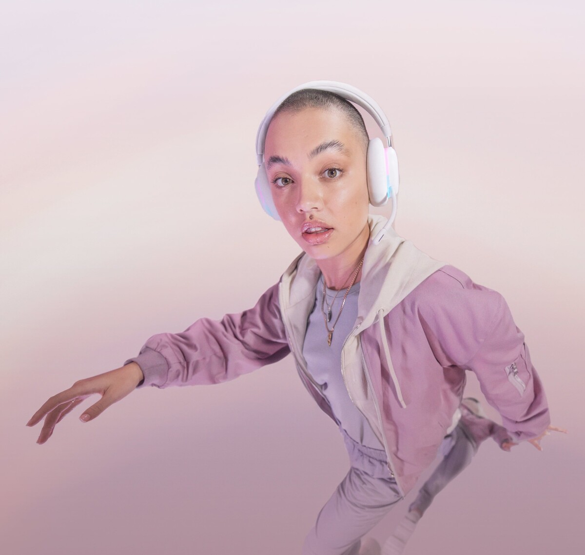 Logitech G735 - Trådløs Gaming Headset - Hvid