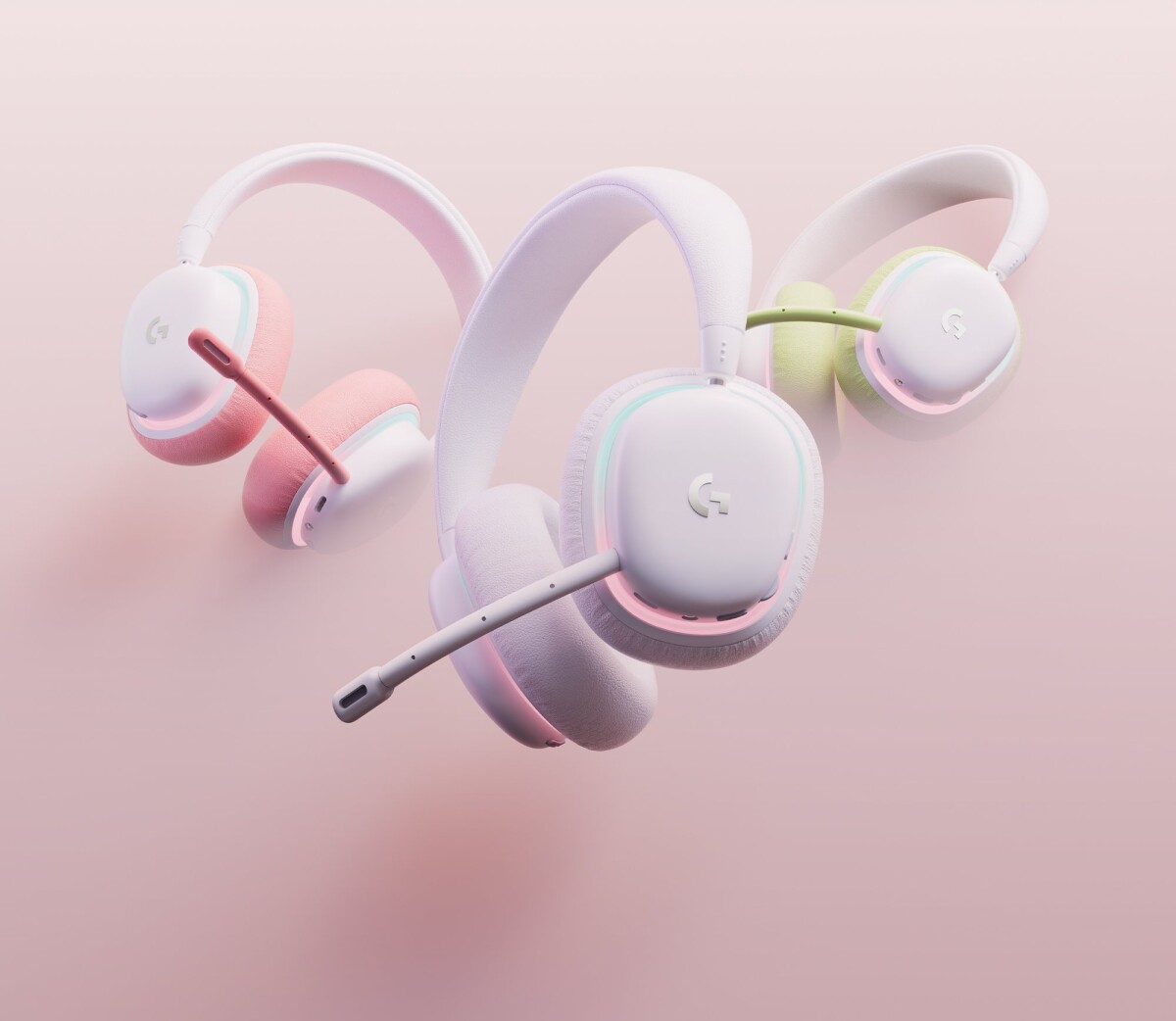 Logitech G735 - Trådløs Gaming Headset - Hvid