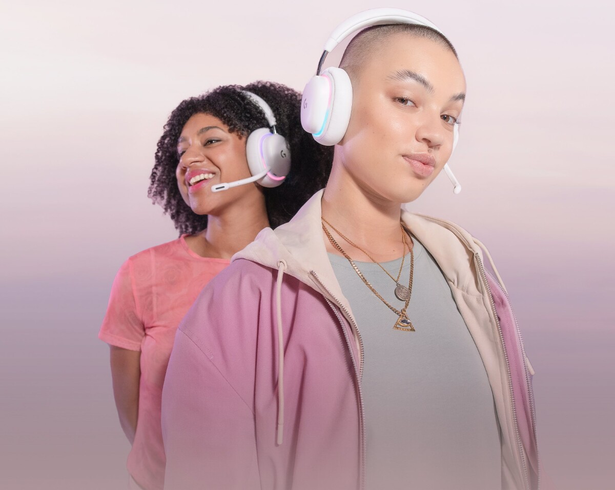 Logitech G735 - Trådløs Gaming Headset - Hvid