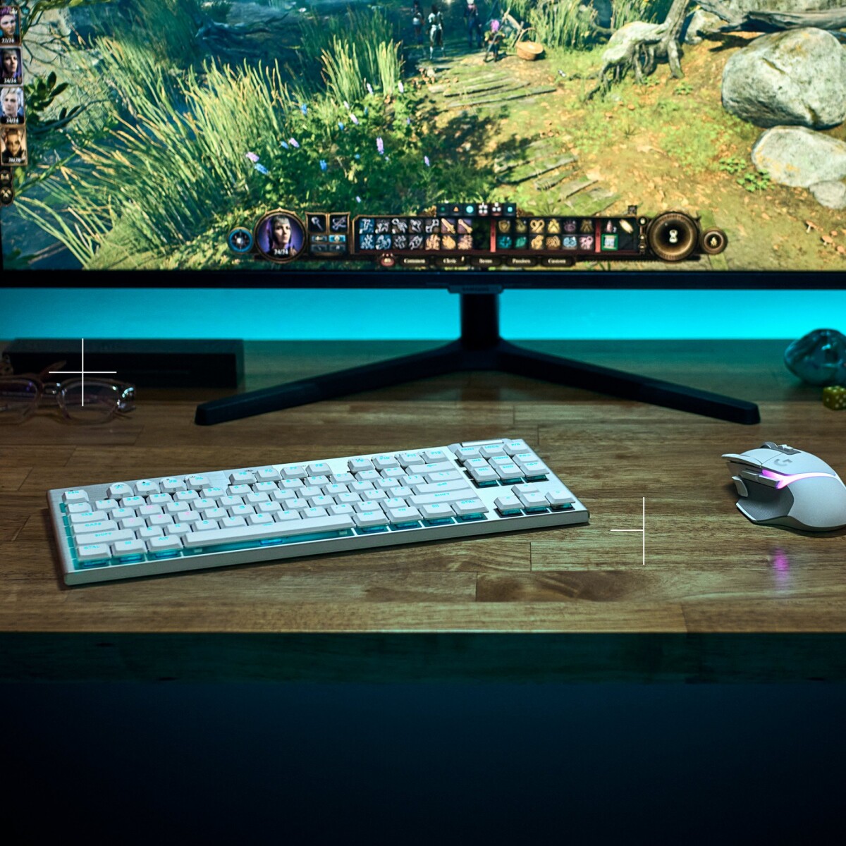 Logitech - G915 X Lightspeed Tkl Low-Profile Wireless Gaming Keyboard