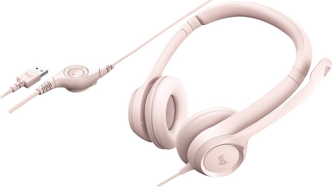 Logitech H390 | Mikrofon køb og Med tilbud Rosa Headset - - på Se Wired - Usb