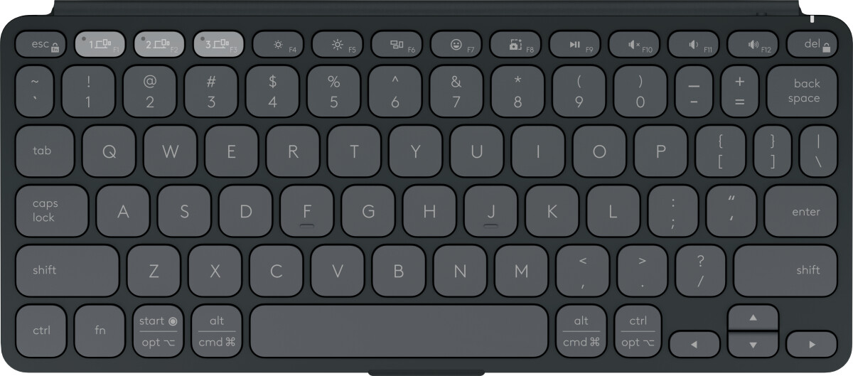 Logitech - Keys-To-Go 2 Bærbart Trådløst Tastatur Til Tablets - Nordisk