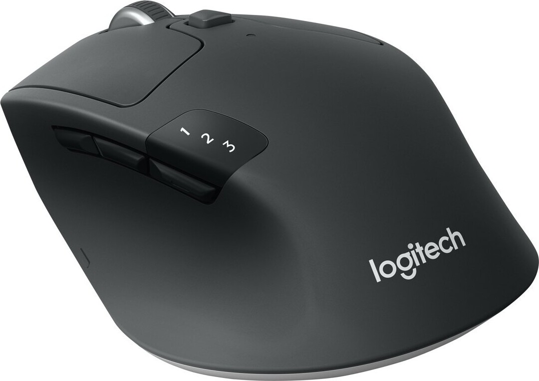 Logitech - M720 Triathlon - Bluetooth - Sort