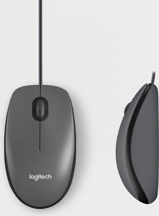 Logitech M100 - Usb Mus - Sort