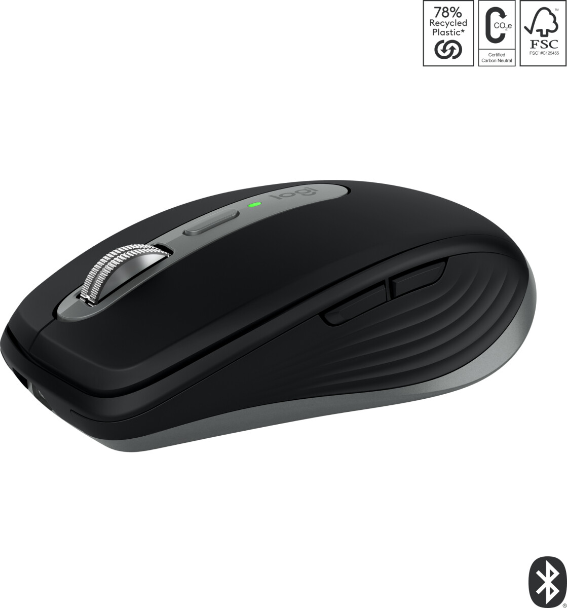 Logitech - Mx Anywhere 3S For Mac Compact Wireless Performance Mouse