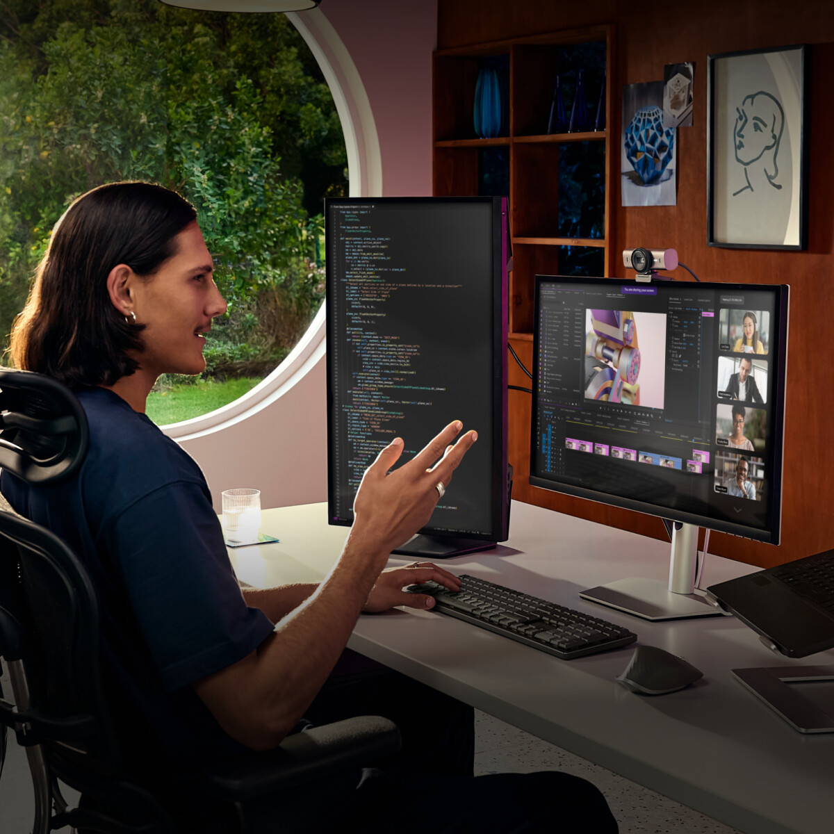 Logitech - Mx Brio Ultra Hd 4K Collaboration And Streaming Webcam -