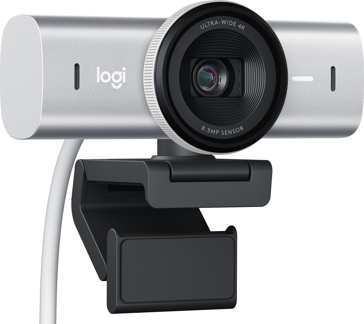 Logitech - Mx Brio Ultra Hd 4K Collaboration And Streaming Webcam - Pale