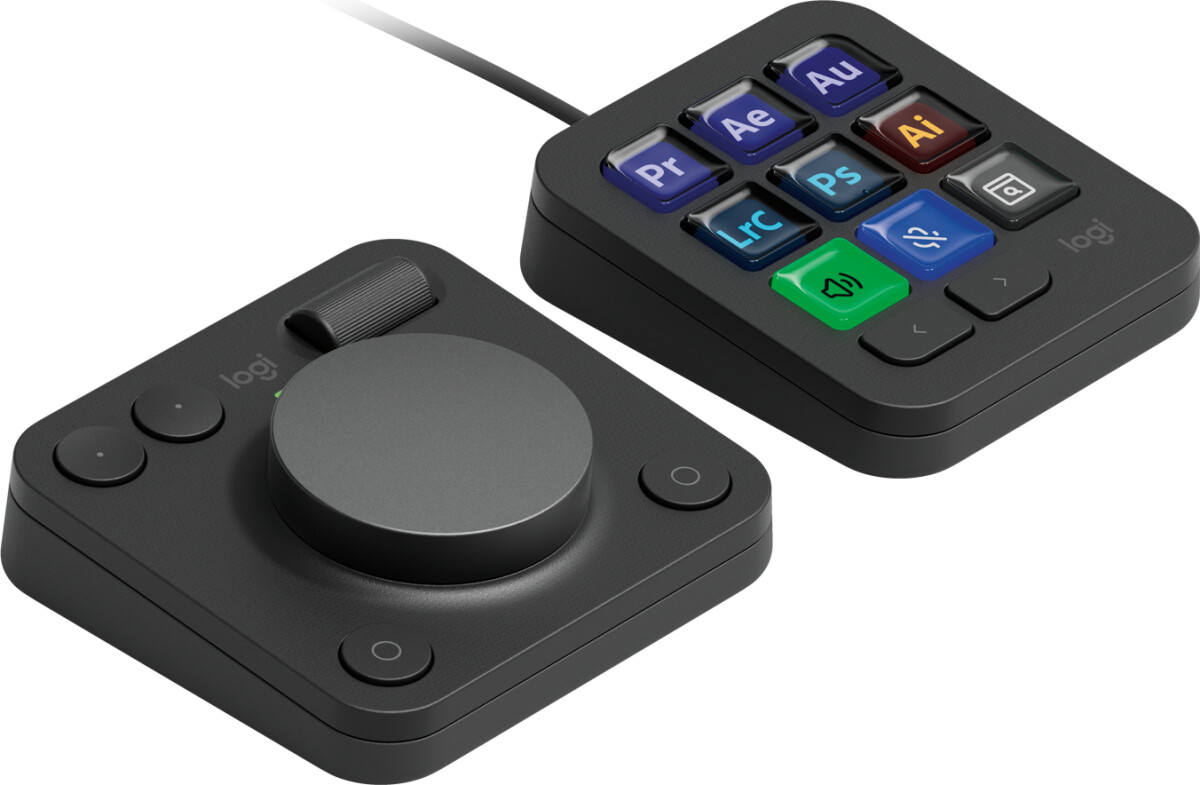 Logitech - Mx Creative Console - Graphite