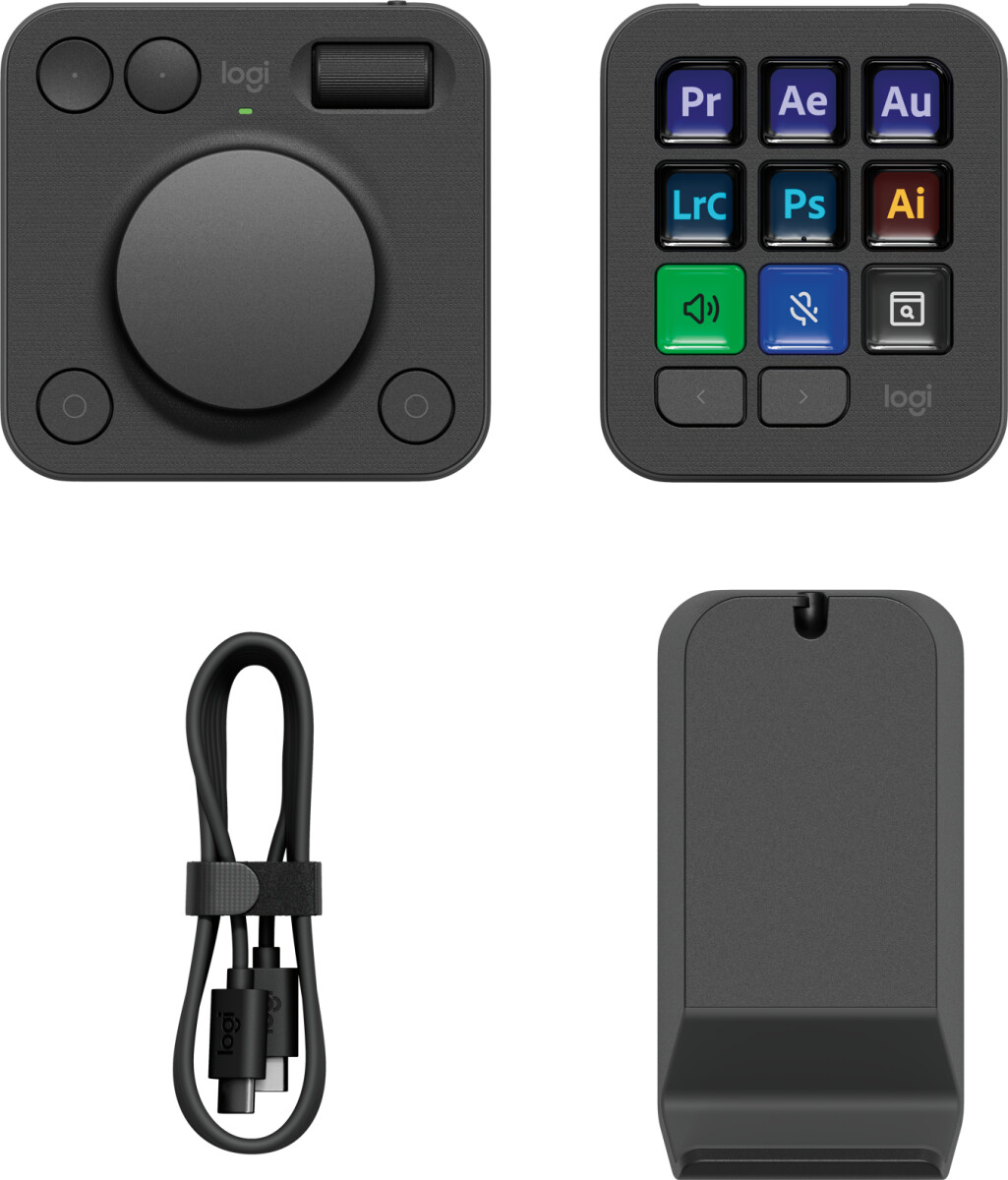 Logitech - Mx Creative Console - Graphite