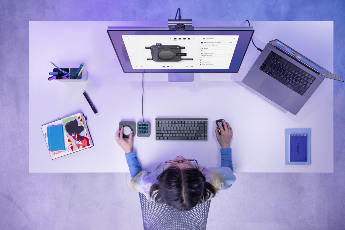 Logitech - Mx Creative Console - Graphite