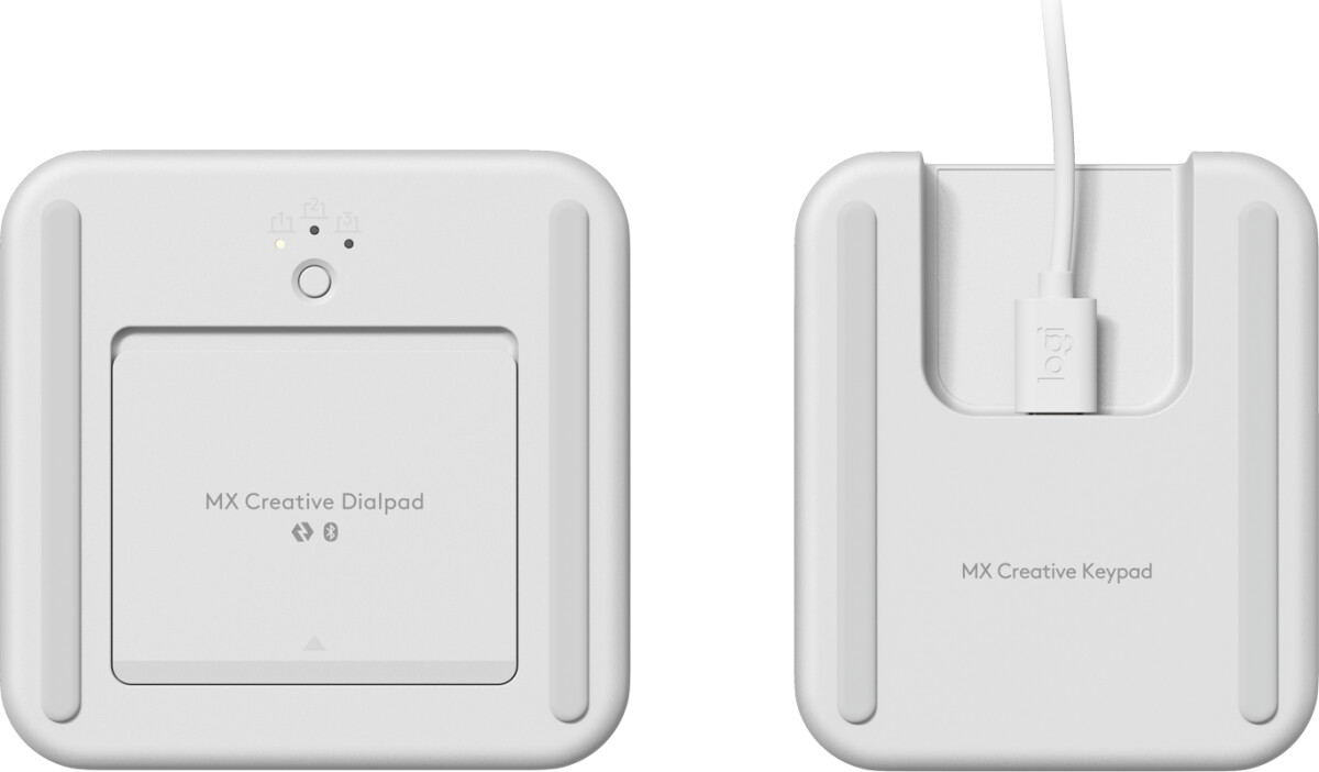 Logitech - Mx Creative Console - Pale Grey