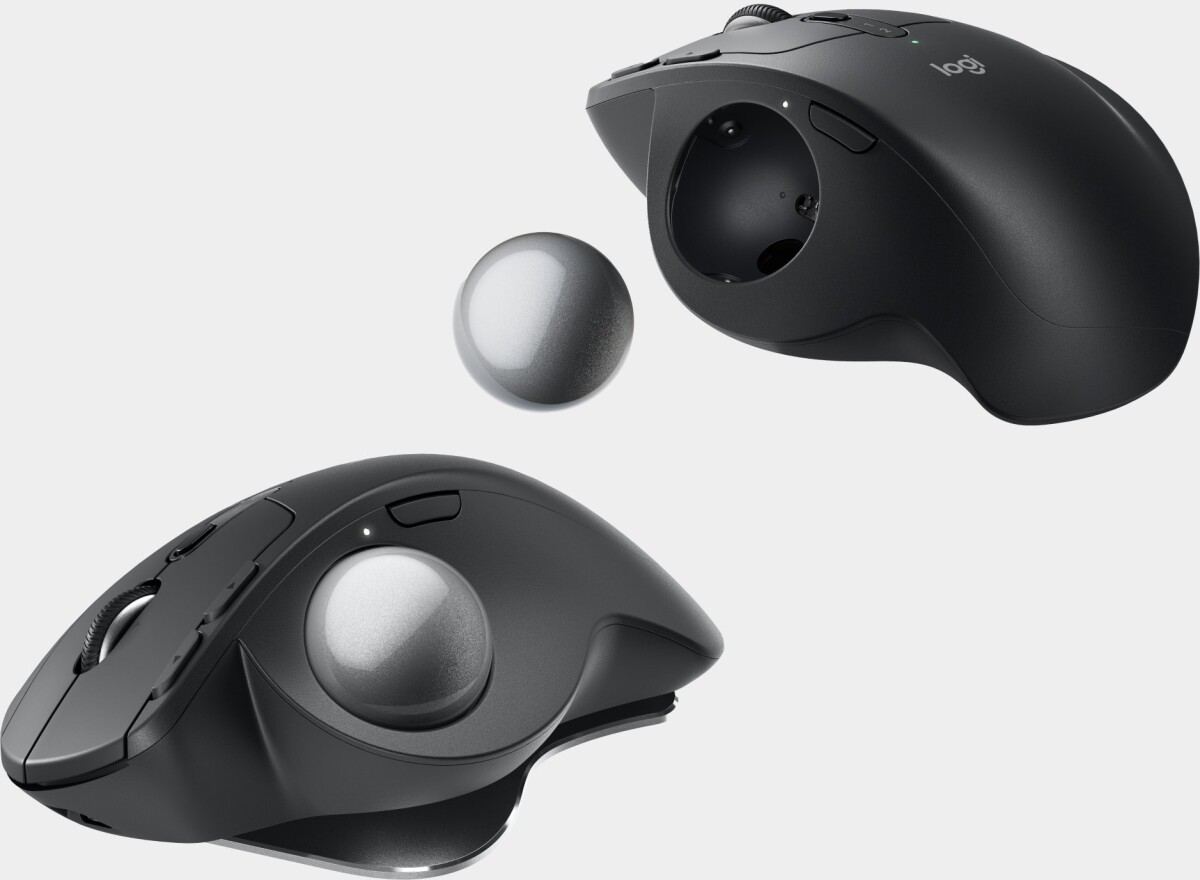 Logitech - Mx Ergo S Advanced Wireless Trackball Black