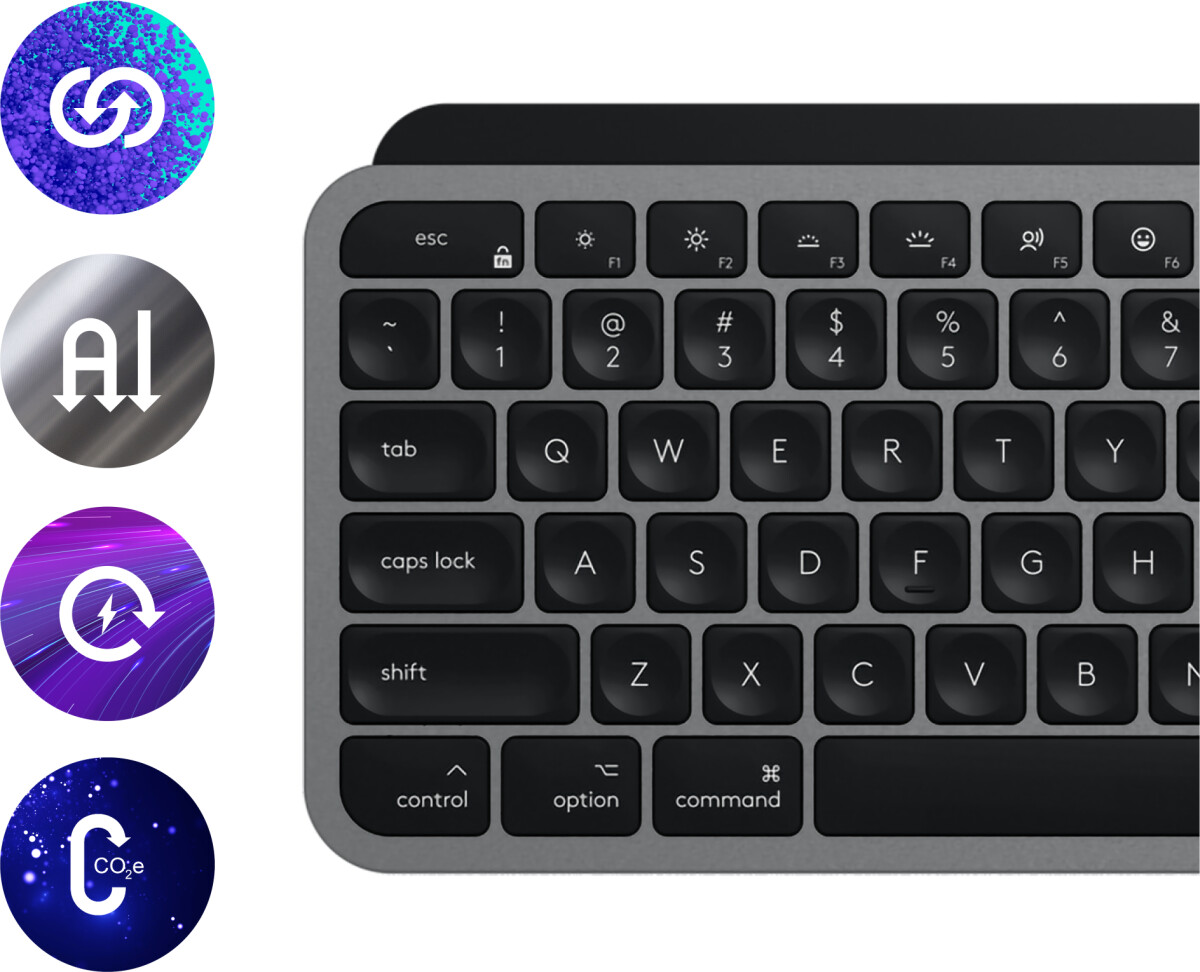 Logitech Mx Keys S For Mac Advanced Wireless Illuminated Keyboard Nordic