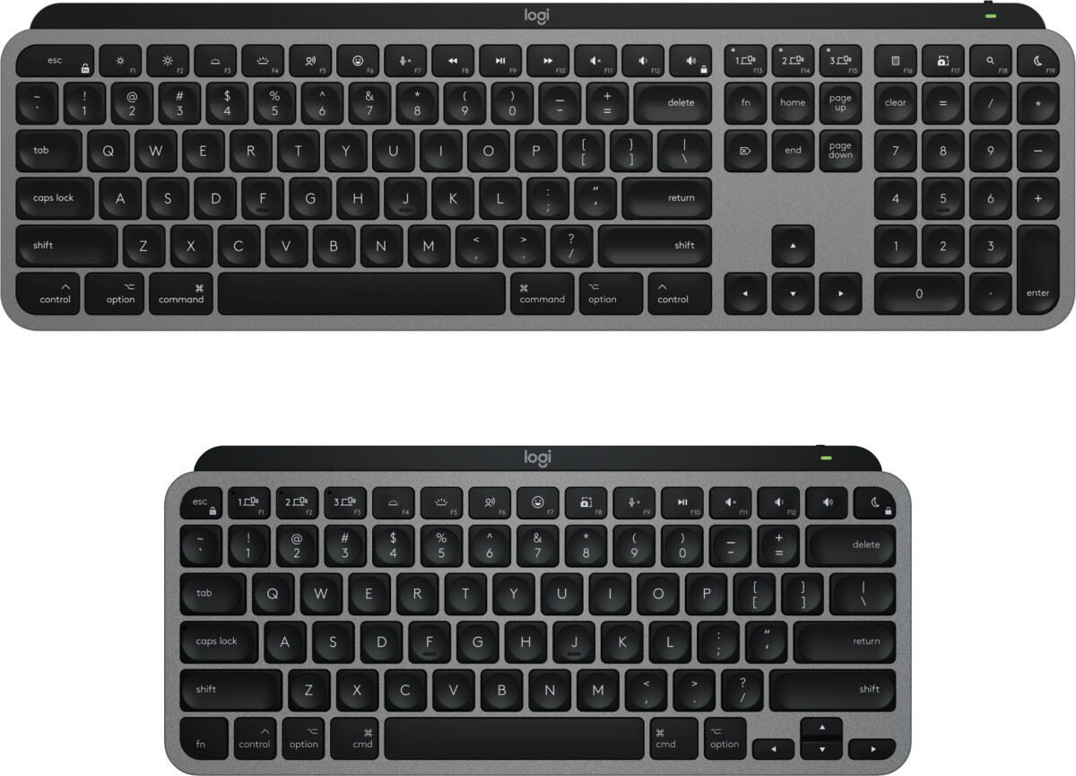 Logitech Mx Keys S For Mac Advanced Wireless Illuminated Keyboard Nordic