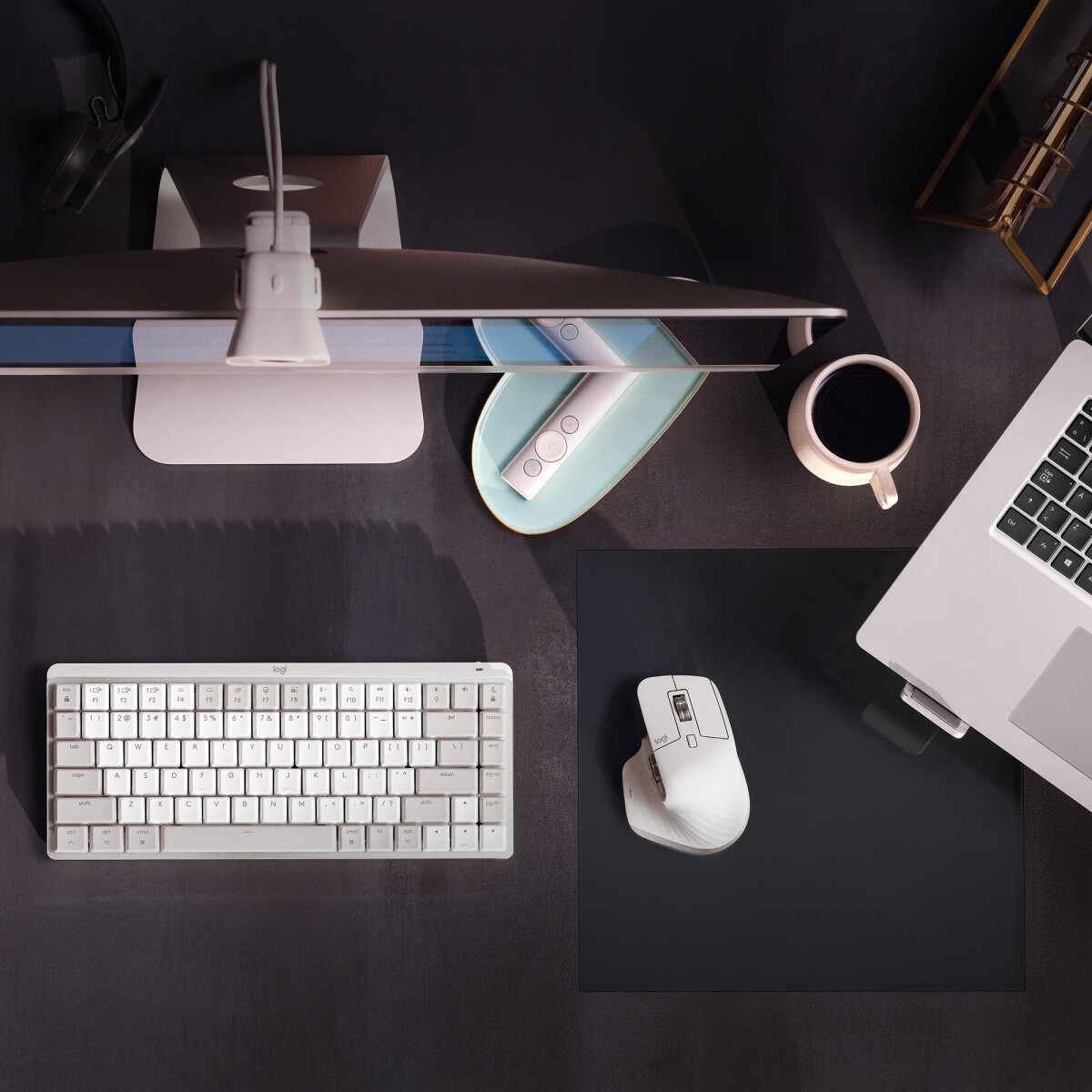 Logitech - Mx Master 3S For Mac Performance Wireless Mouse - Pale Grey