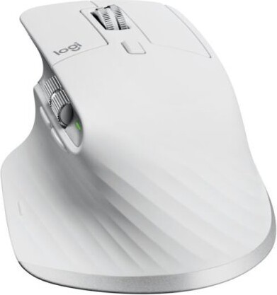 Logitech - Mx Master 3S Trådløs Mus Med Quiet Click - Hvid