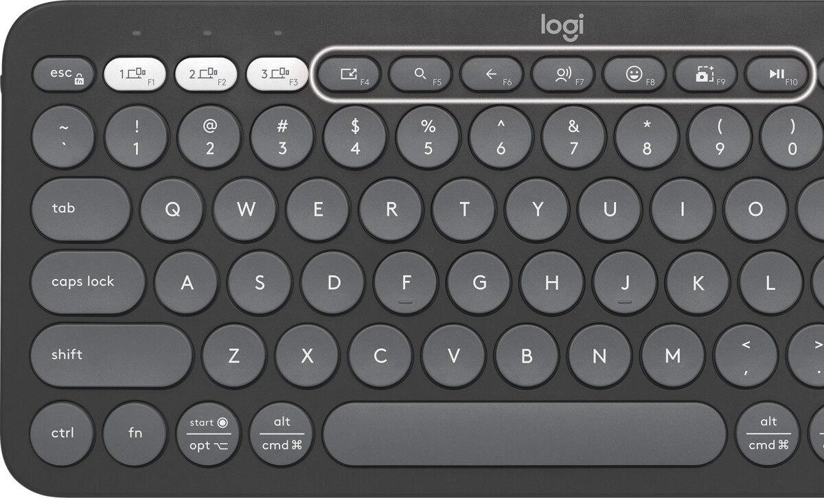 Logitech - Pebble 2 Combo - Tonal Graphite