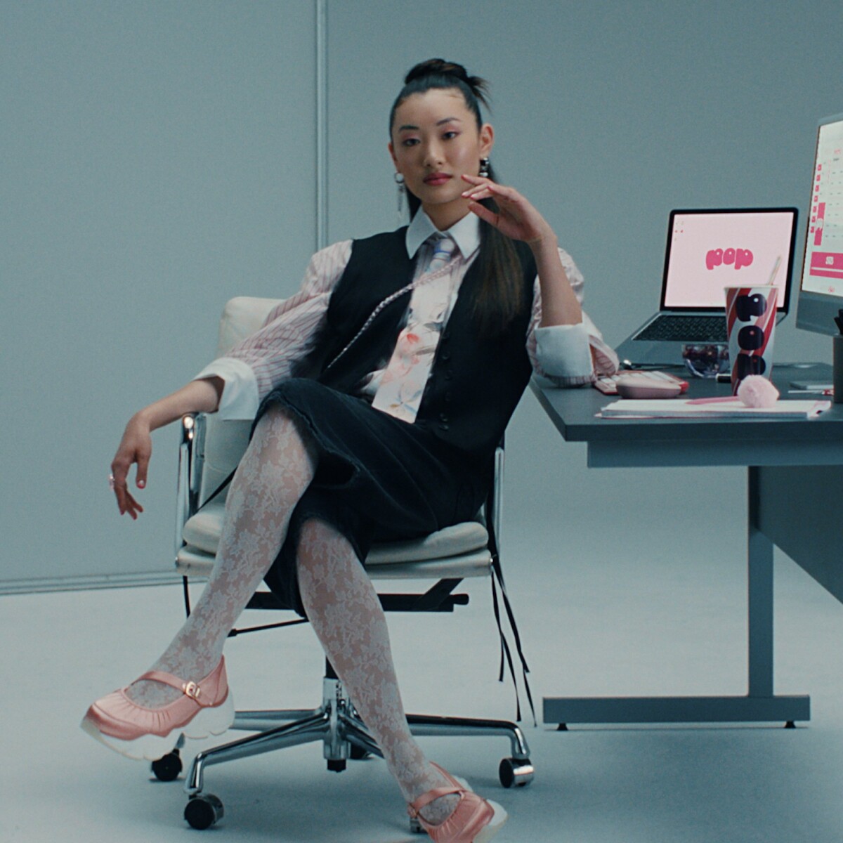 Logitech - Pop Icon Combo Nordic - Graphite