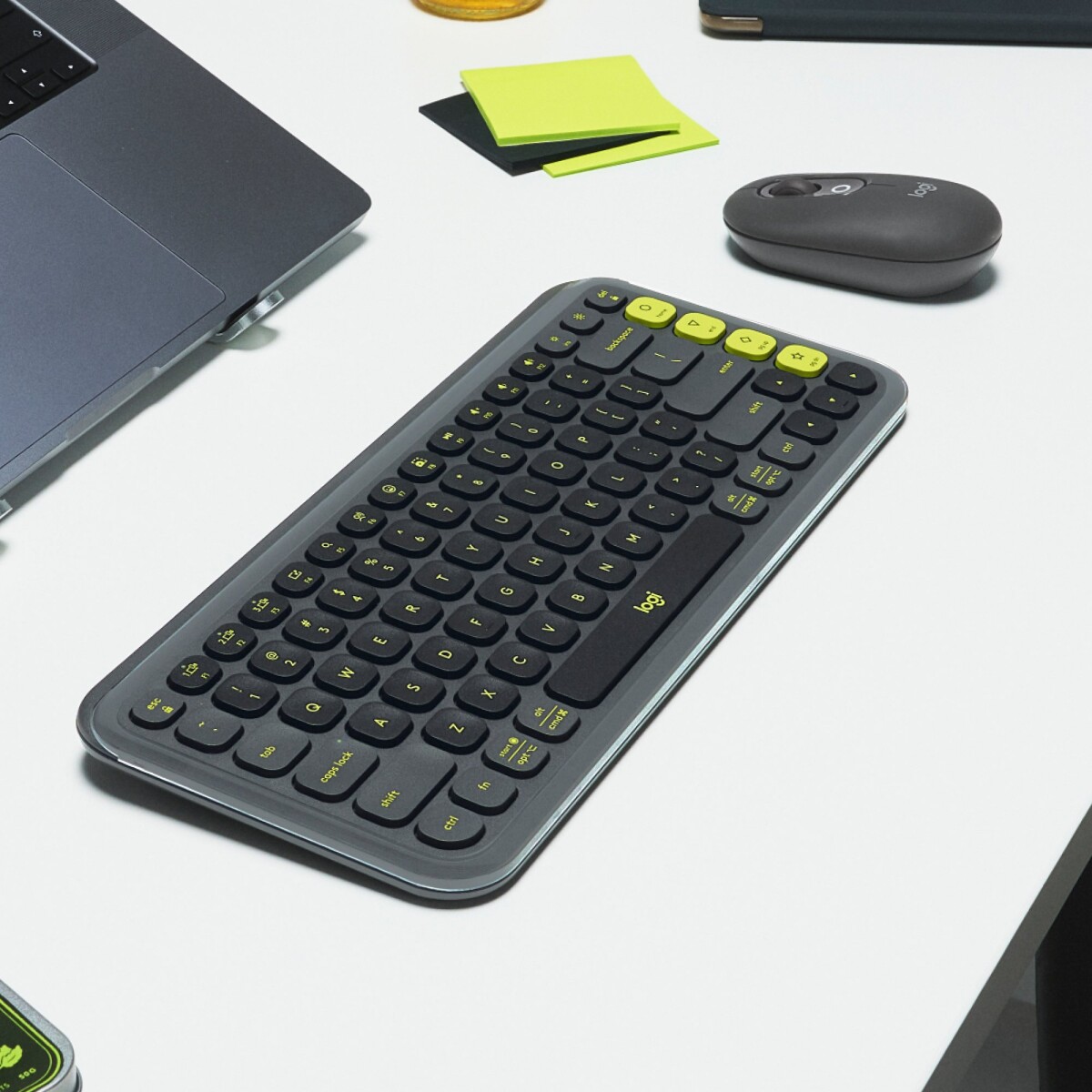 Logitech - Pop Icon Combo Nordic - Graphite