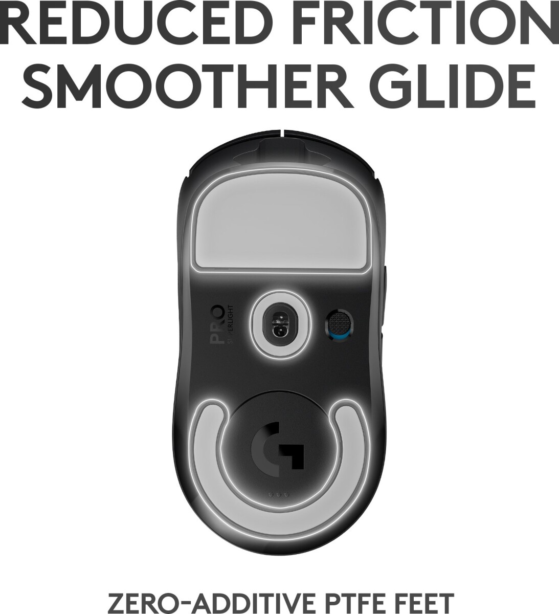 Logitech - G Pro X Superlight Trådløs Gaming Mus - Sort