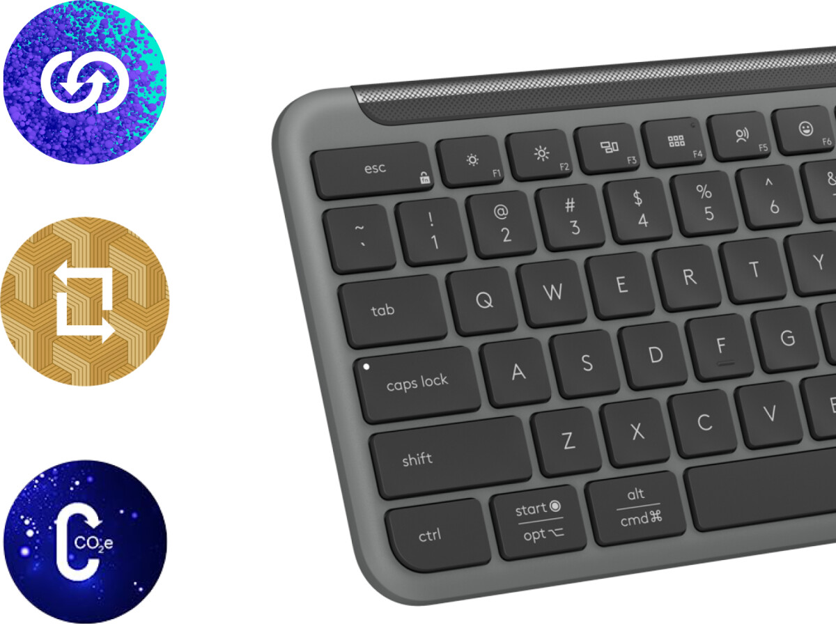 Logitech - Signature Slim Wireless Keyboard K950 Nordic