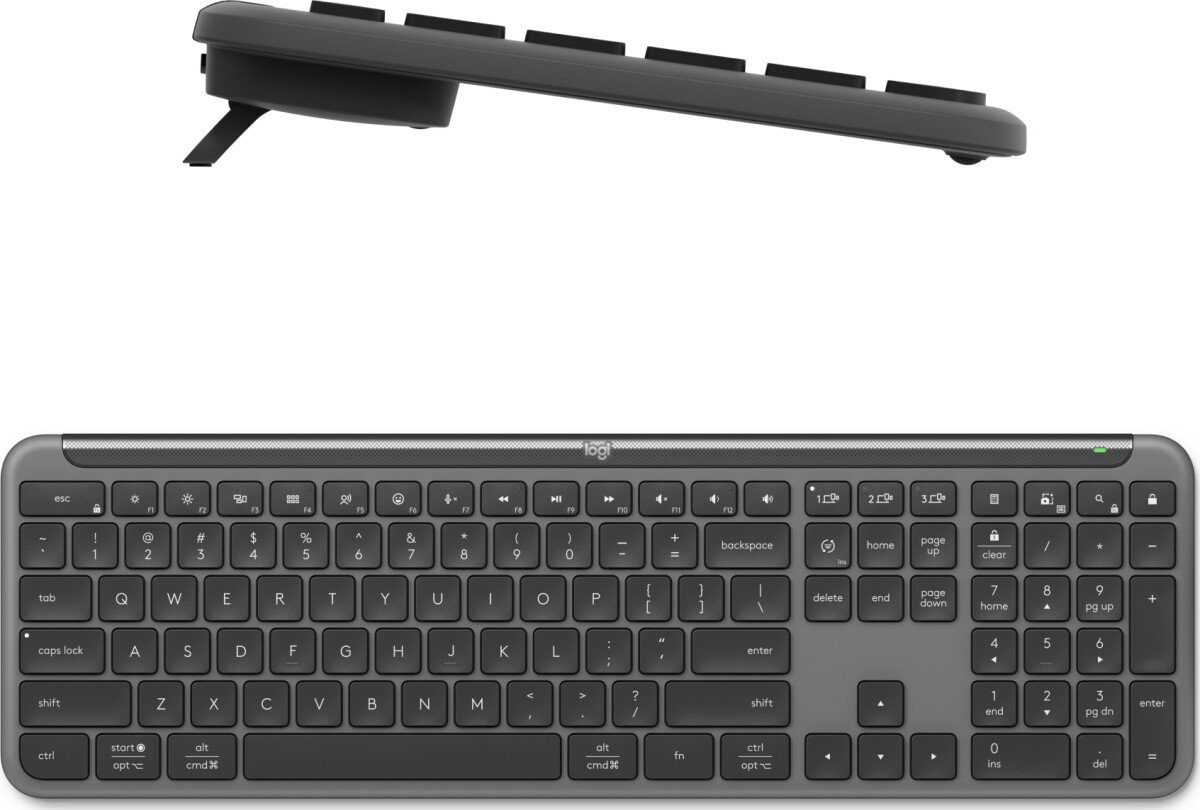 Logitech - Signature Slim Wireless Keyboard K950 Nordic