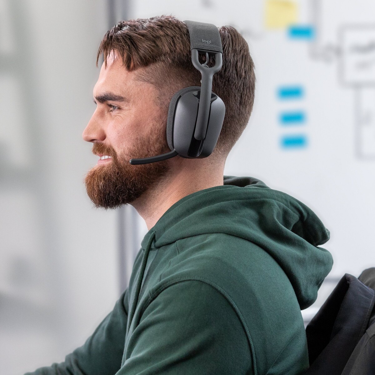 Logitech - Wireless Headset - Zone Vibe 100 - Sort