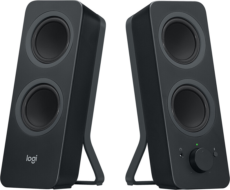 Logitech - Z207 Bluetooth Computer Speakers Black