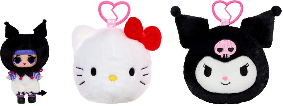 Lol - Loves Hello Kitty Reversible Plush - Assorteret