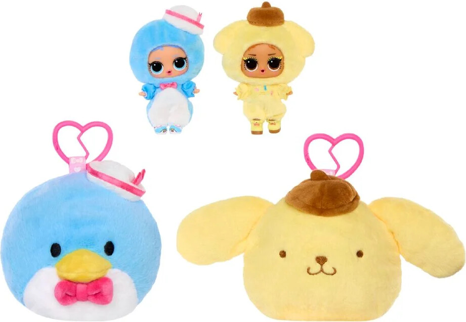 Lol - Loves Hello Kitty Reversible Plush - Assorteret