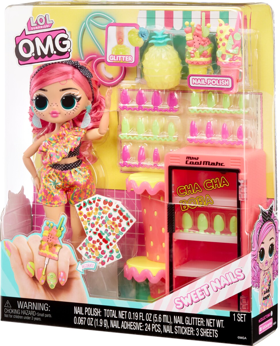 L.o.l. Surprise - Omg Sweet Nails - Pinky Pops Fruit Shop | Se tilbud ...