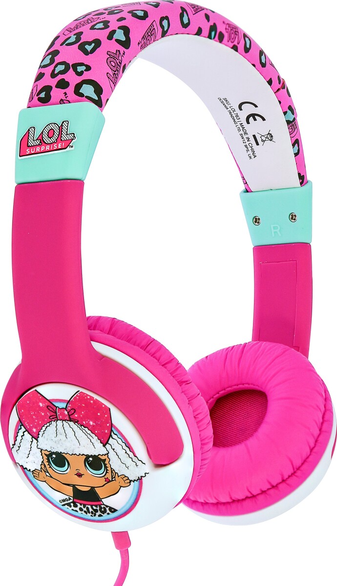 Lol Surprise - Hovedtelefoner Til Børn - My Diva - Pink