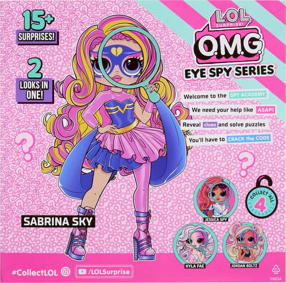 Lol Surprise - Omg Eye Spy Series Dukke - Superhelt