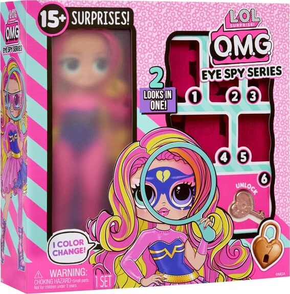 Lol Surprise - Omg Eye Spy Series Dukke - Superhelt