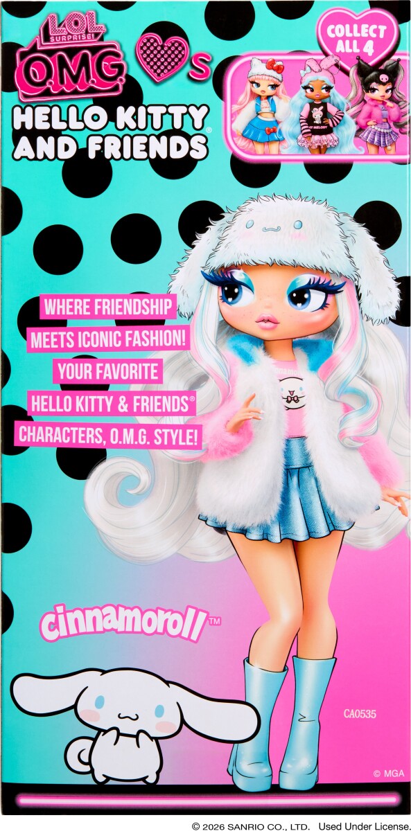 Lol - Surprise Omg Hello Kitty Fashiondukke - Cinnamoroll