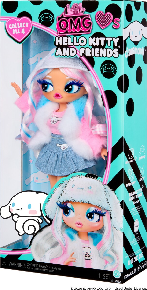 Lol - Surprise Omg Hello Kitty Fashiondukke - Cinnamoroll