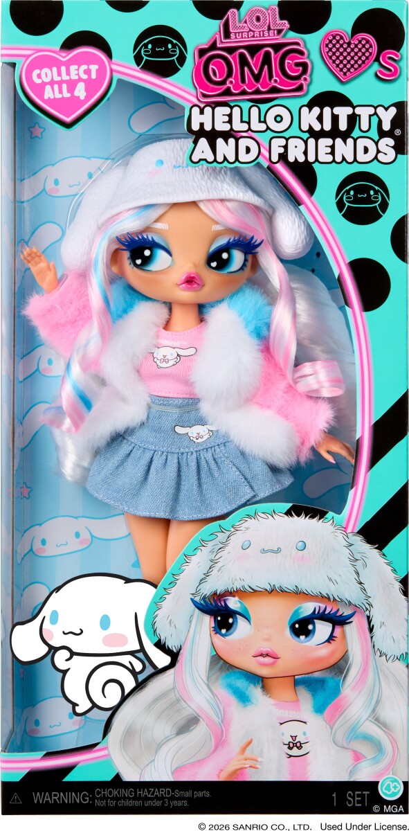 Lol - Surprise Omg Hello Kitty Fashiondukke - Cinnamoroll