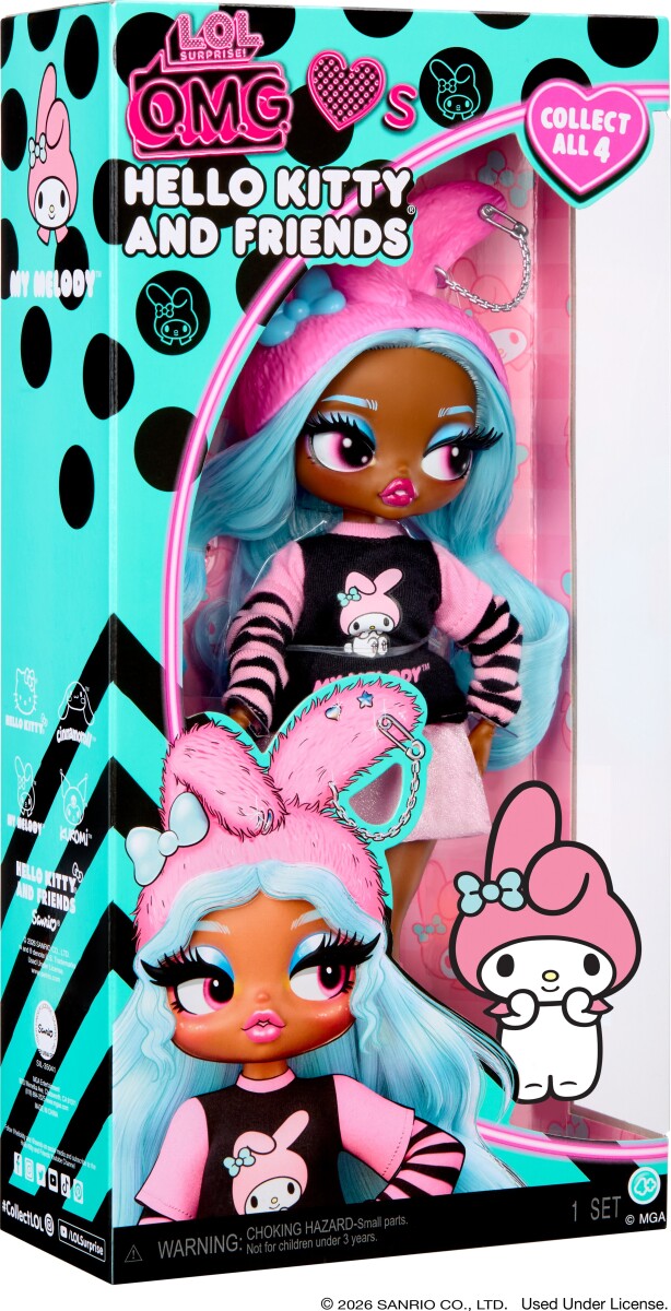 Lol - Surprise Omg Hello Kitty Fashiondukke - My Melody