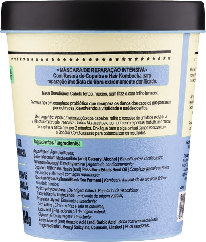 Lola From Rio - Danos Vorazes Intensive Repair Mask 450G