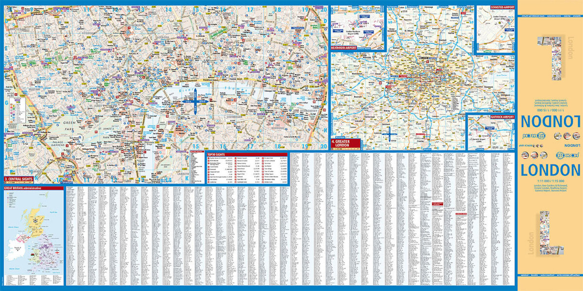 London - Borch Maps