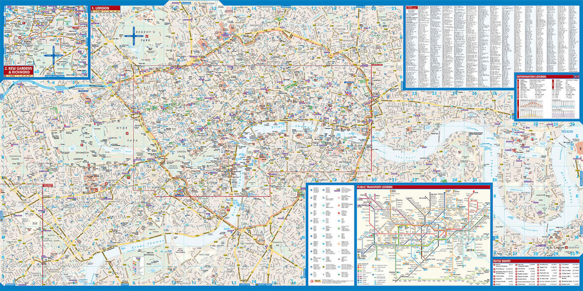 London - Borch Maps