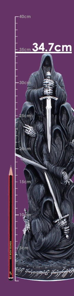 Lord Of The Rings - Ringwraiths Of Middle Earth Figurine - 34 8 Cm