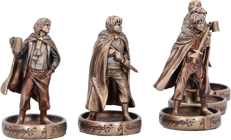 Lord Of The Rings - The Hobbits Of The Shire Figurines