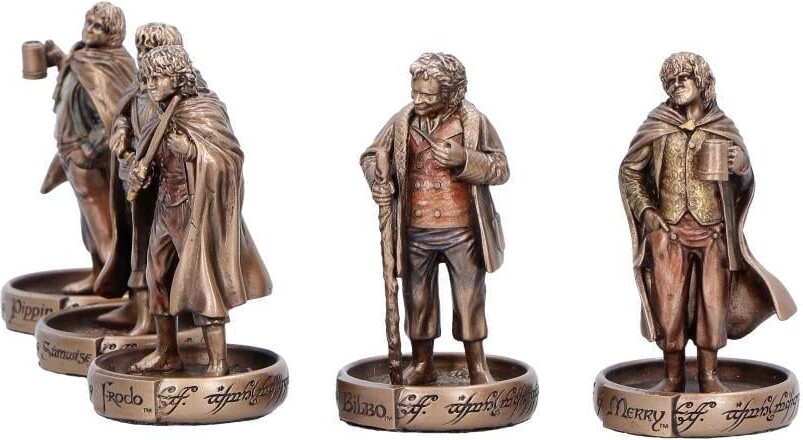 Lord Of The Rings - The Hobbits Of The Shire Figurines
