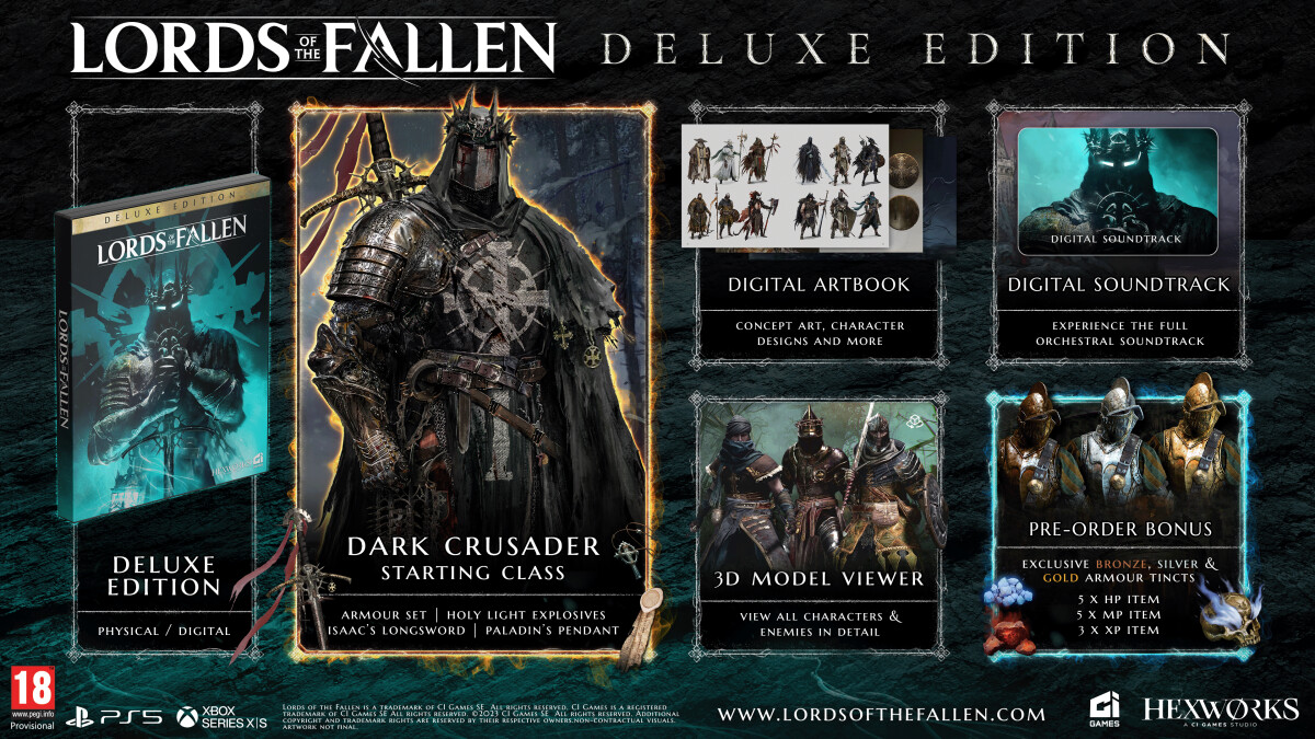 Lords Of The Fallen Deluxe Edition