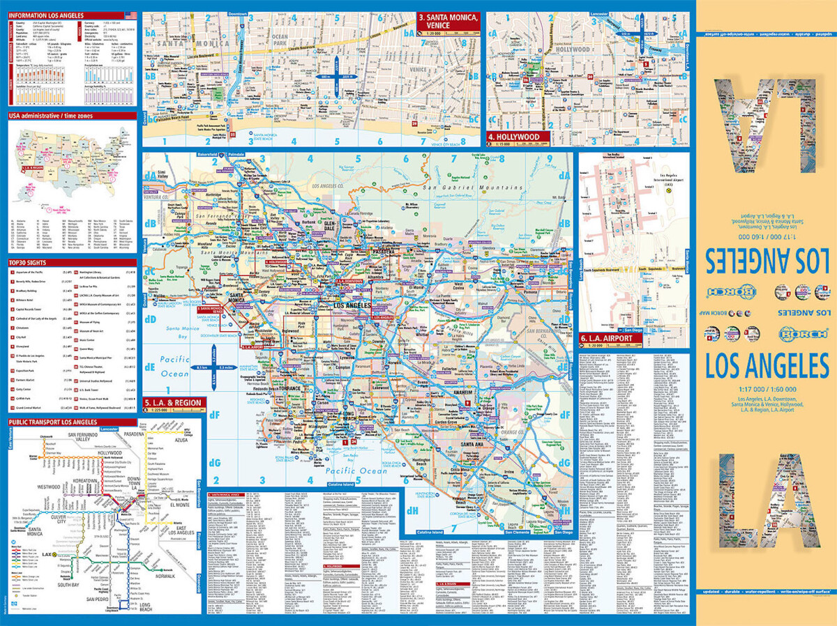 Los Angeles - Borch Maps